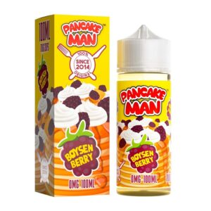 Pancake Man E-liquid 100ml Shortfill Boysen Berry