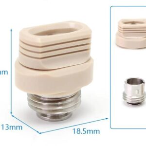 SXK Quantum Styled Replacement Drip Tip II (2) for Billet Box Size