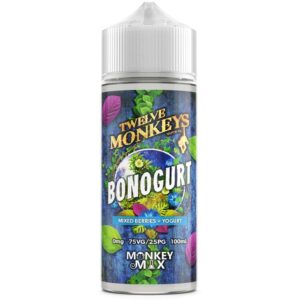 Twelve Monkeys E-liquid 100ml Shortfill Bonogurt