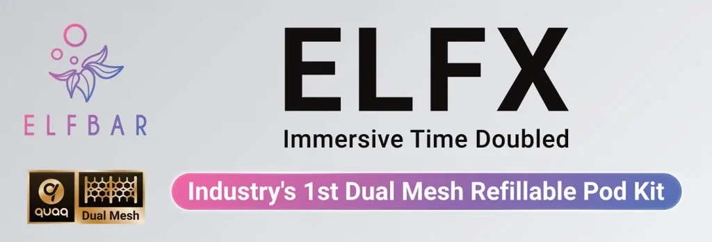 Elf Bar ELFX Pod Vape Kit Promo