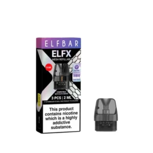Elf Bar ELFX Empty Replacement Pods 0.60 ohm