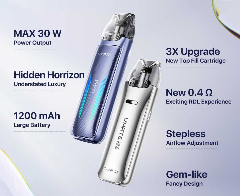 VOOPOO Vmate Max Pod Kit Features
