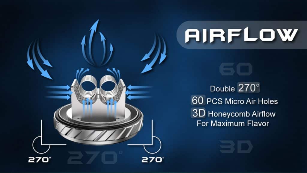 Thunderhead Creations Blaze MAX RTA Airflow
